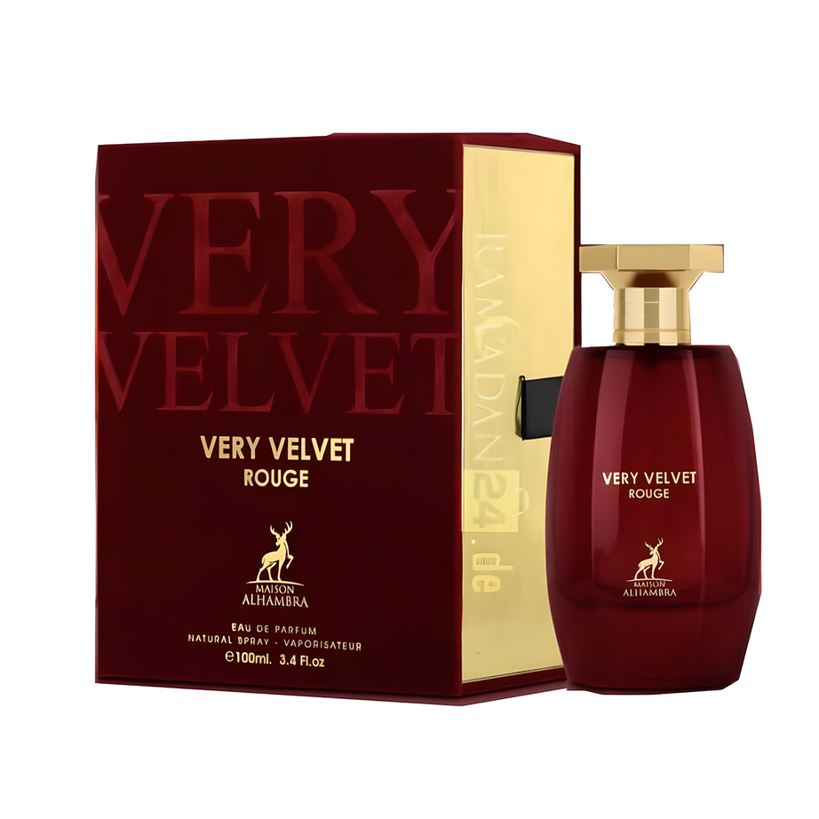 VERY VELVET ROUGE Maison Alhambra بديل فيكتوريا سيكريت فيري سيكسي (100ml ستاتي)