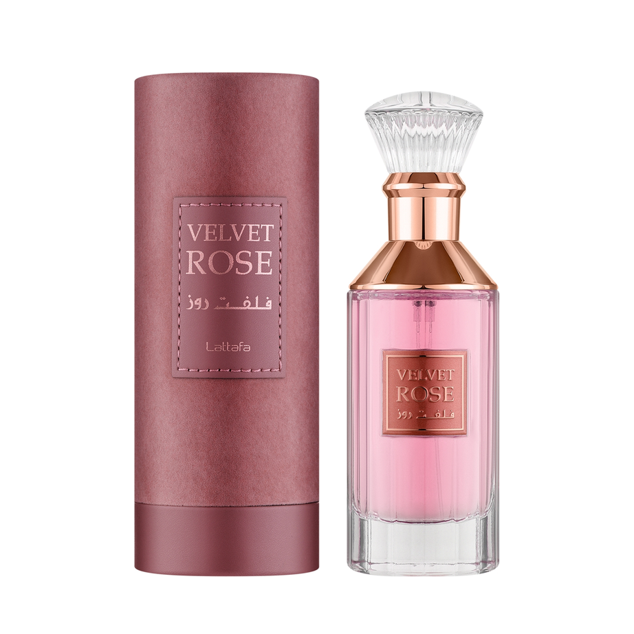 Velvet Rose Lattafa فلفت روز من لطافة (100ml للجنسين)