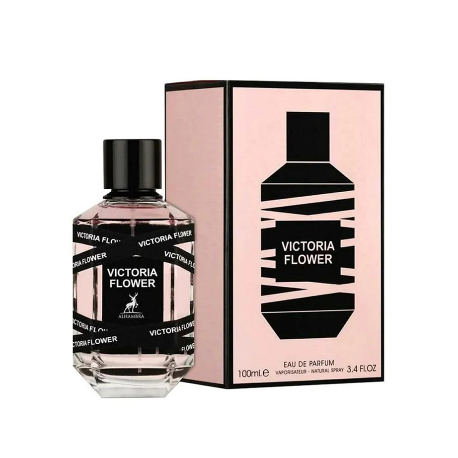 Victoria Flower By Maison Alhambra عطر فيكتوريا فلاور  (100مل ستاتي)