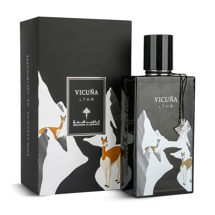 VICUNA LTHR عطر فيكونا ليذر المركز من إبراق ابراهيم القرشي  (75مل للجنسين)