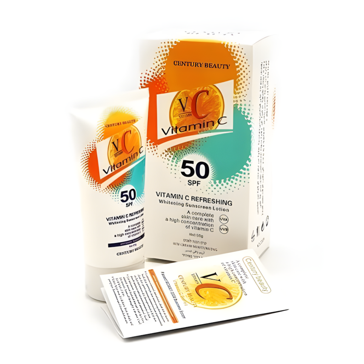 Vitamin C refreshing whitening sunscreen lotion – 50g واقي شمس فيتامين سي