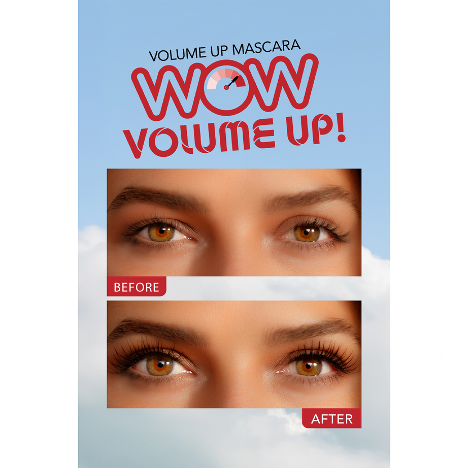 Volume Up Mascara flormar ماسكارا تكثيف الرموش من فلورمار