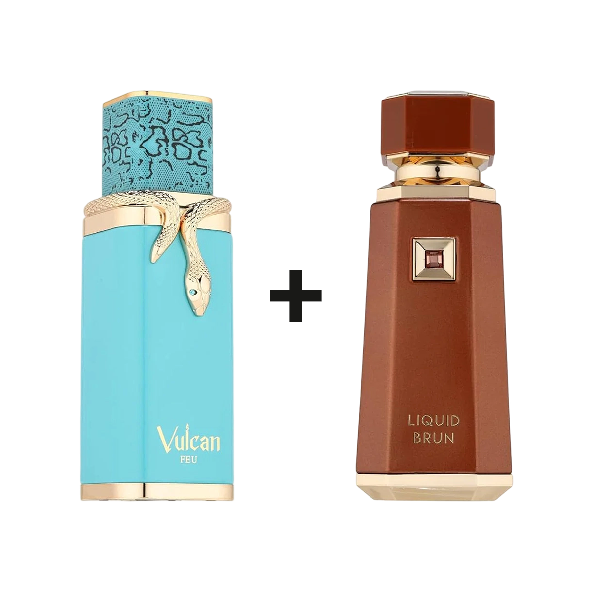 بكج Vulcan Feu + Liquid Brun (100مل+100مل)