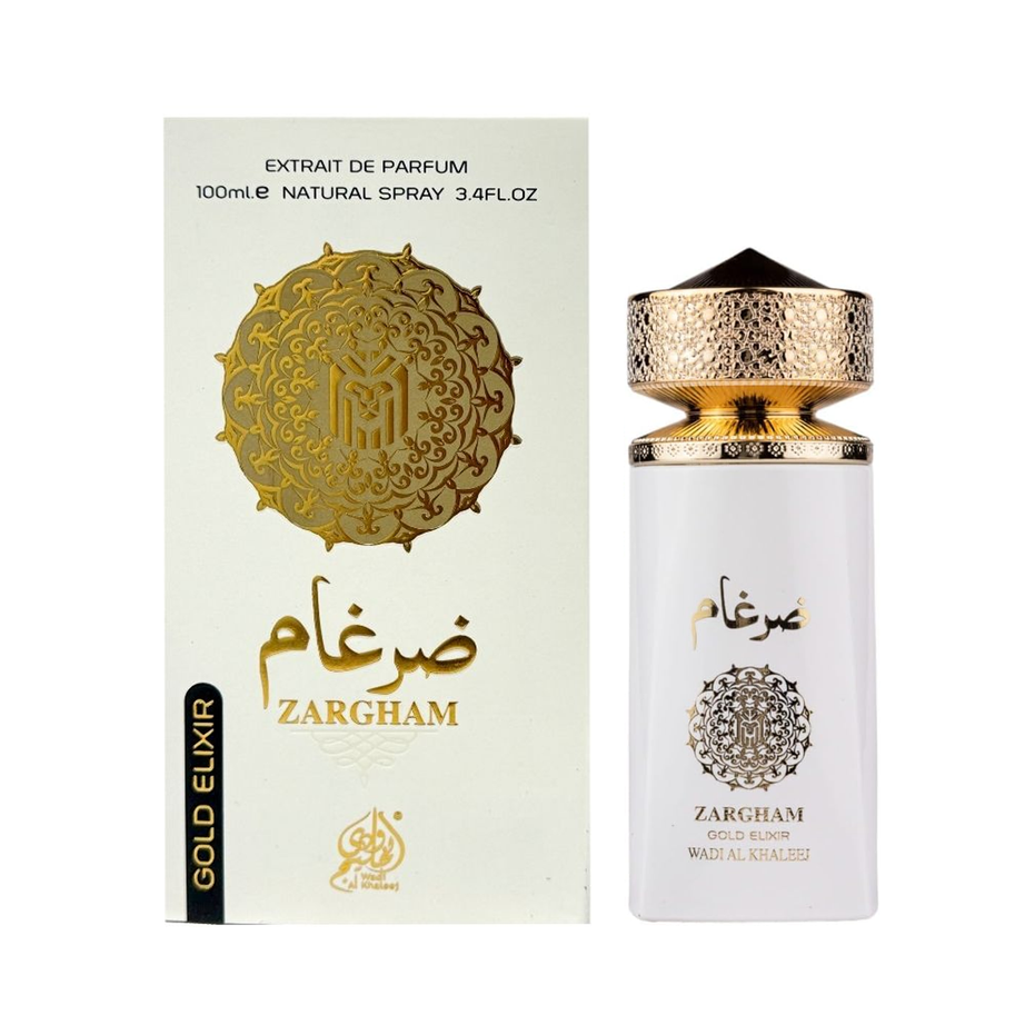Zargham Gold Elixir (100مل ستاتي) ضرغام جولد الكسير من وادي الخليج