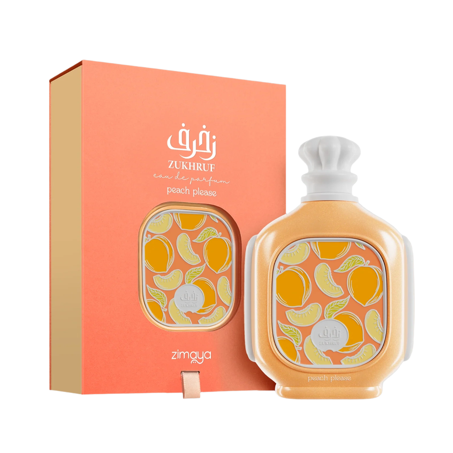 Zukhruf Peach Please Zimaya زخرف بيتش بليز من زيمايا (100ml ستاتي)