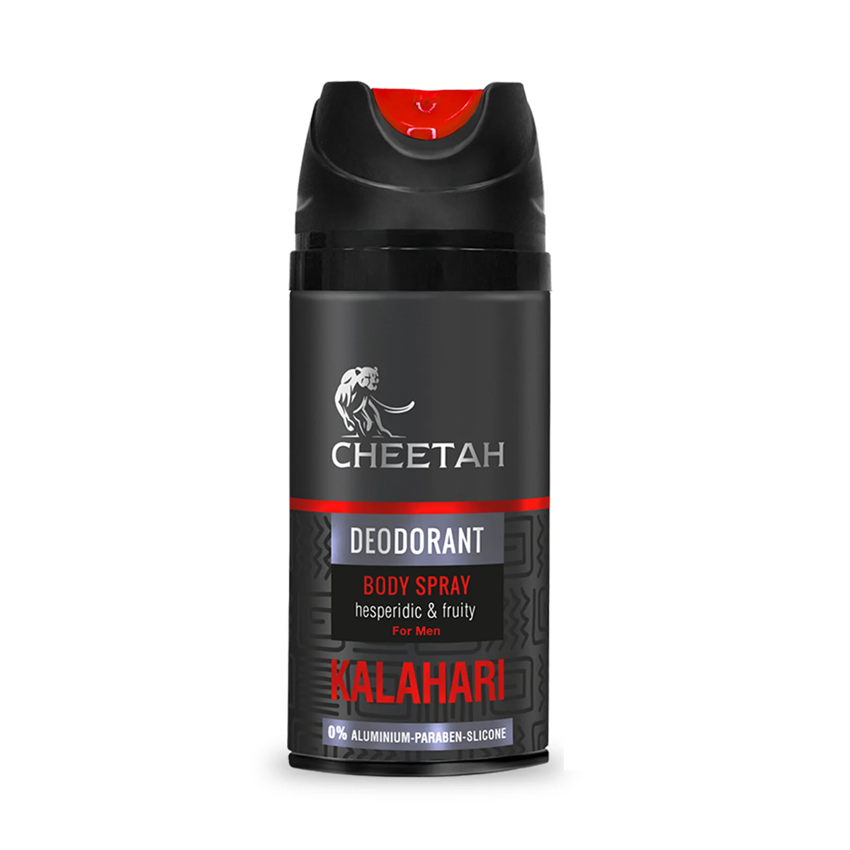 CHEETAH HESPERIDIC & FRUITY DEODORANT - KALAHARI مزيل عرق رجالي (150مل)