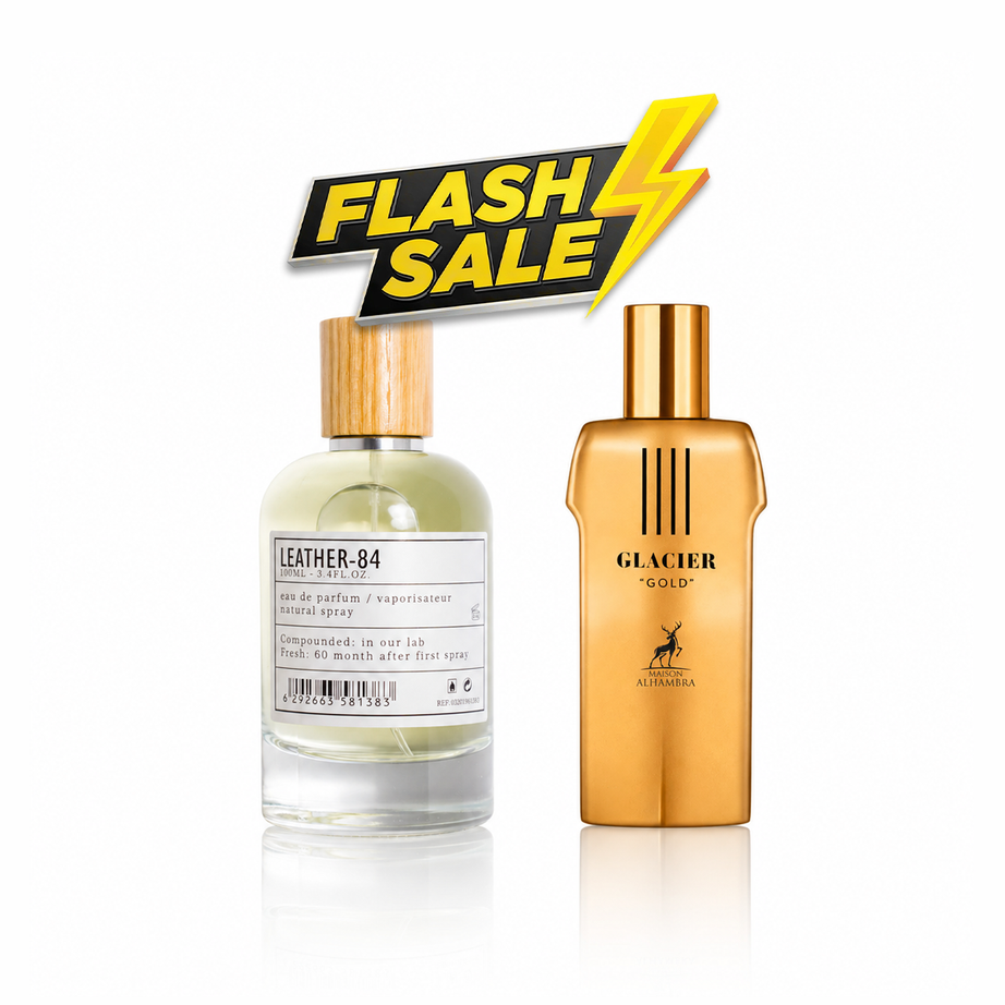 فلاش سيل عطرين (Night Club Green + Aro-Fac Suger Brown)