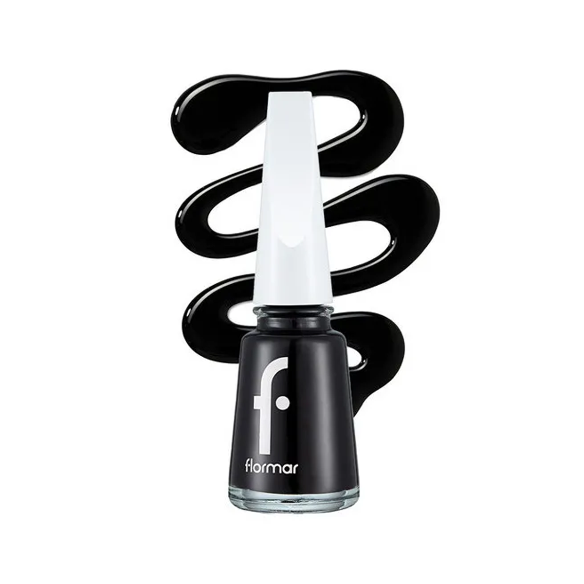 Flormar Nail Enamel 313 Black Minimalism مناكير فلورمار