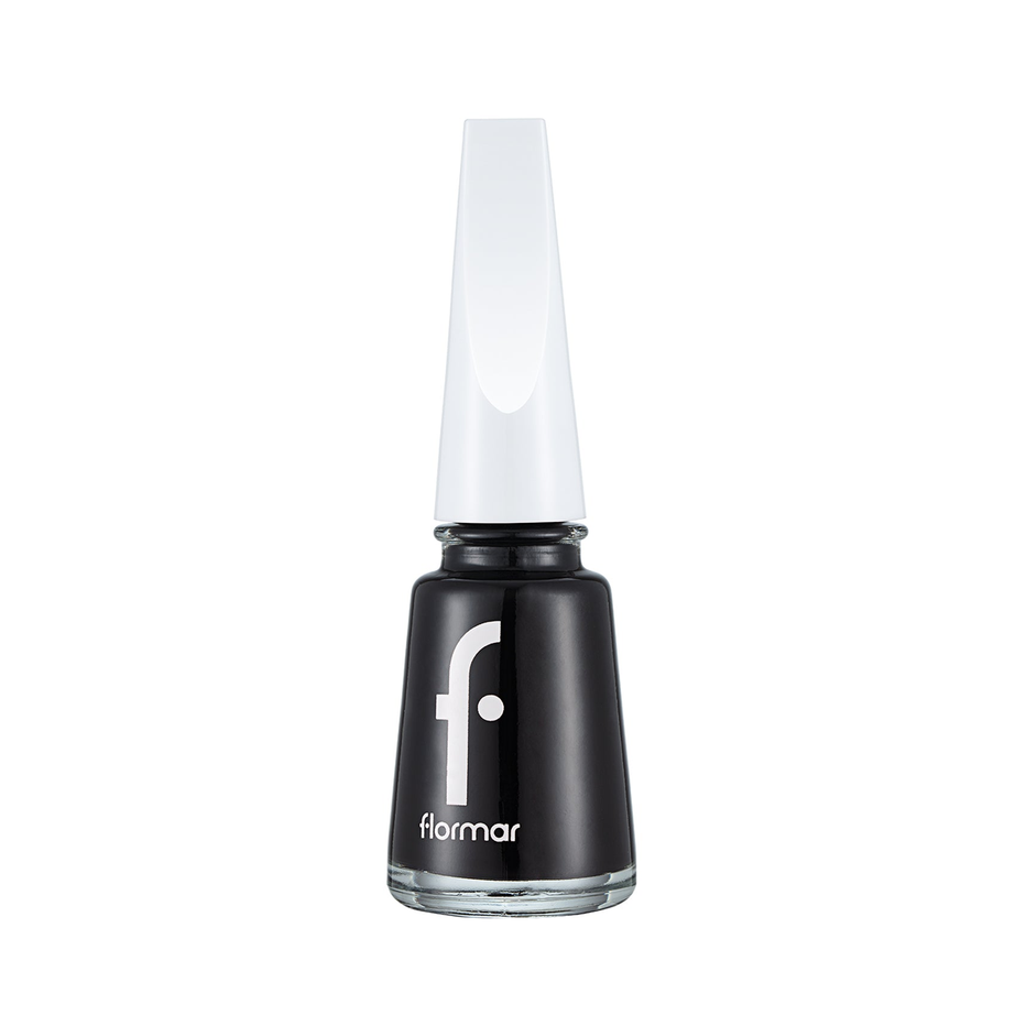 Flormar Nail Enamel 313 Black Minimalism مناكير فلورمار