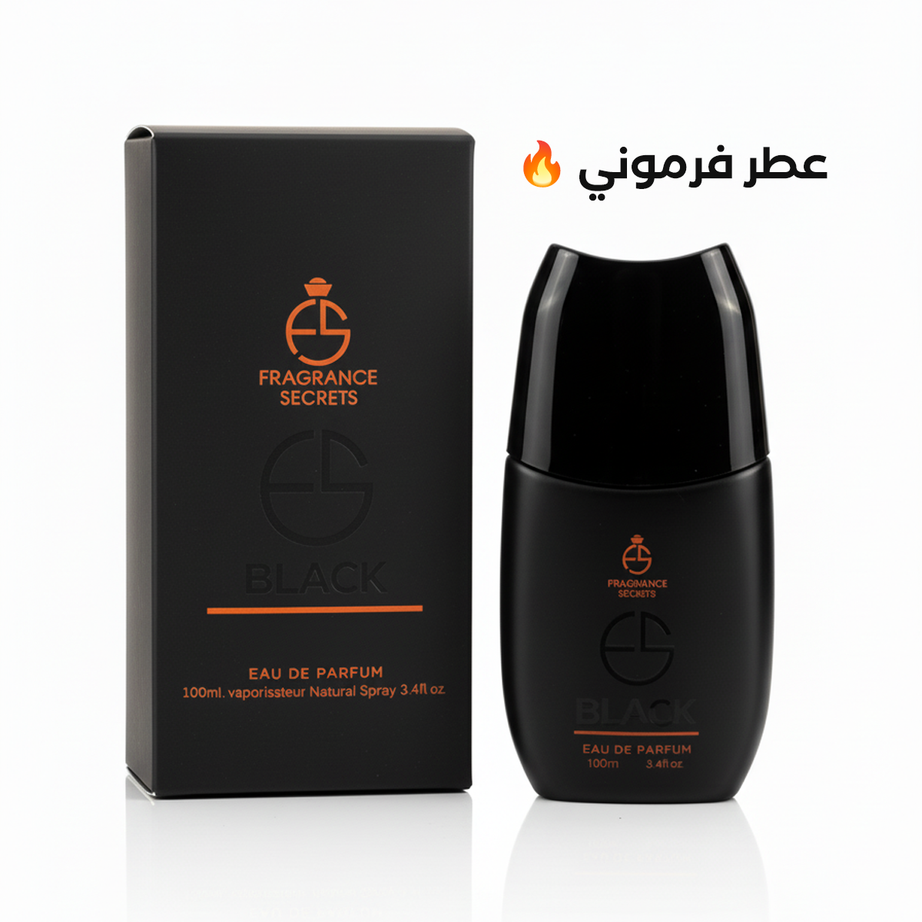fragrance secrets BLACK فرموني رجالي (100مل رجالي)