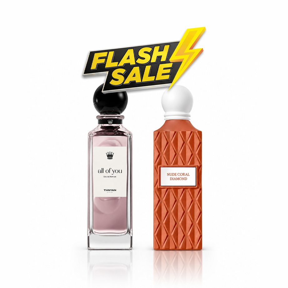 فلاش سيل عطرين (all of you + Nude Coral Diamond)